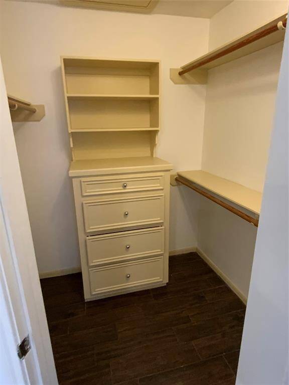 Master closet his