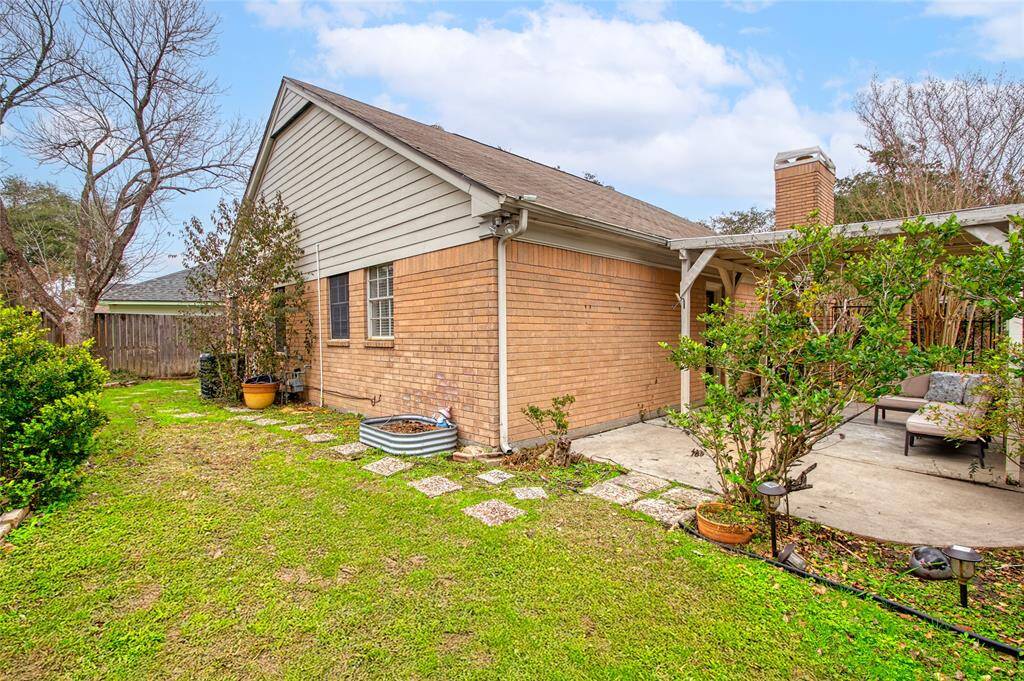 Rear yard