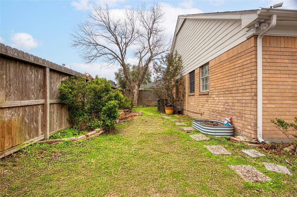 Rear yard