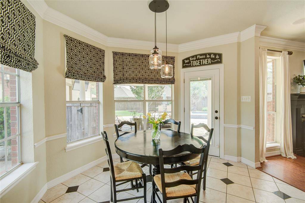 Breakfast area