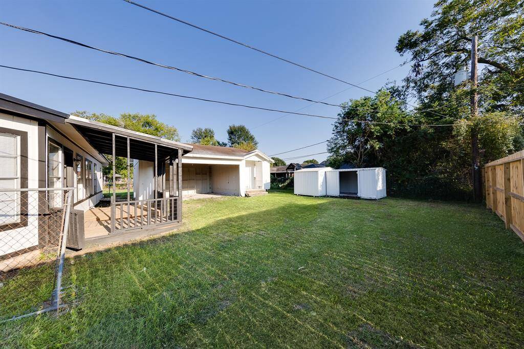 The backyard offers a spacious and private outdoor retreat, ideal for family gatherings, playtime, or simply relaxing. With plenty of room to customize, this open space invites you to create your own oasis, whether through landscaping, outdoor seating, or recreational activities.