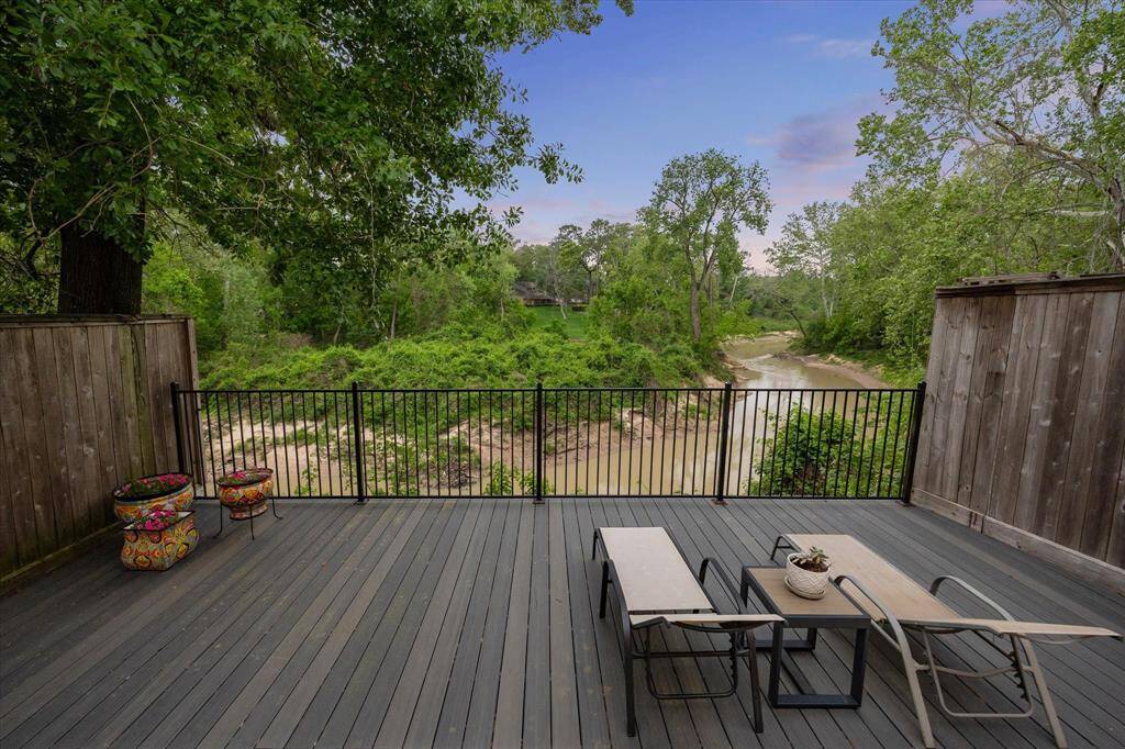 Take in the sights and sounds of nature while relaxing by the bayou.