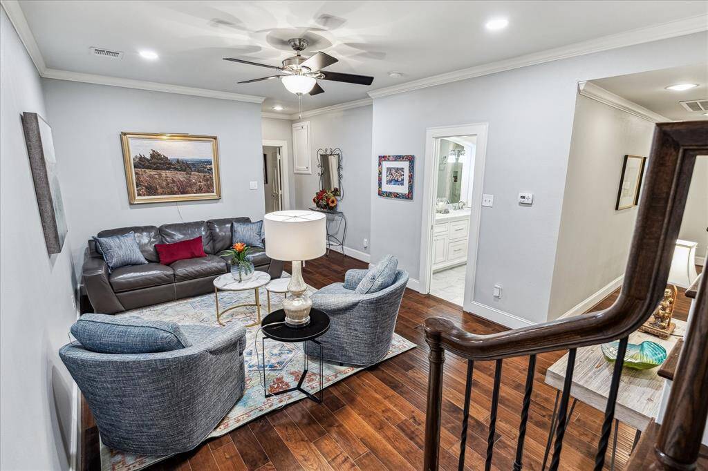 Thoughtfully designed floor plan that maximizes space and flow, with open-concept living areas, spacious bedrooms, and versatile flex spaces. Not shown is walk-in access to the systems of the home.
