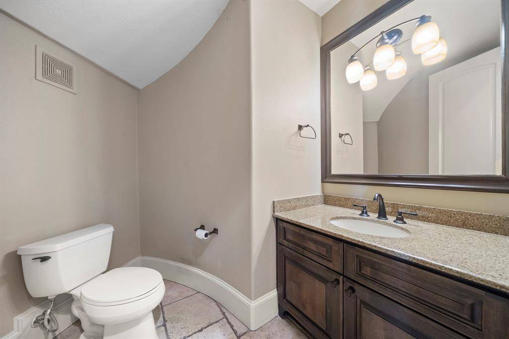 Half bath, first floor