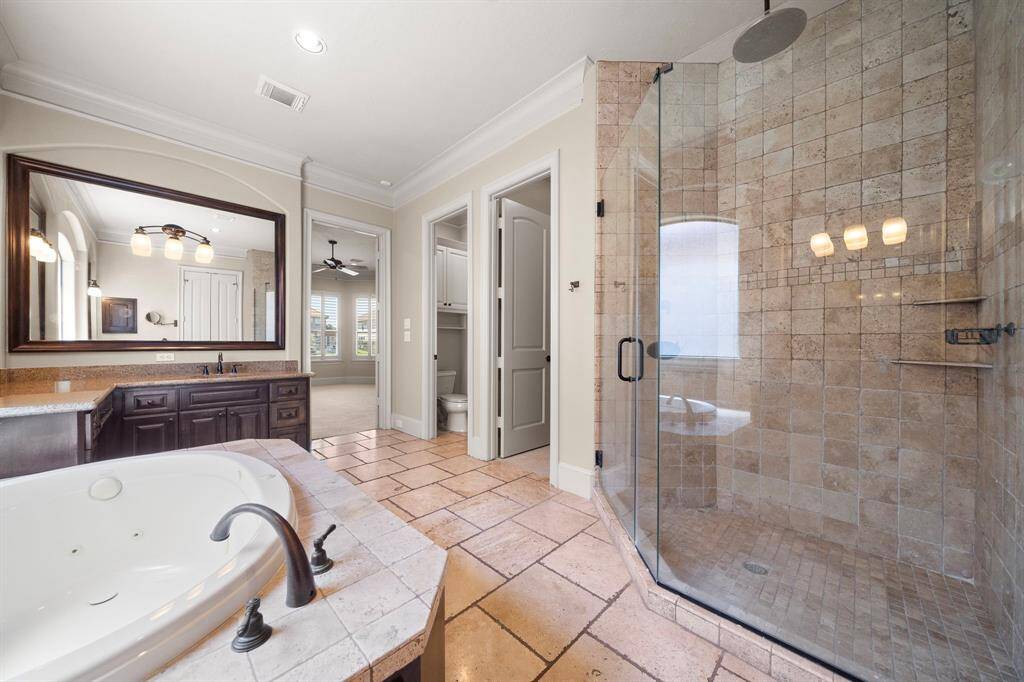 Gorgeous primary bath!