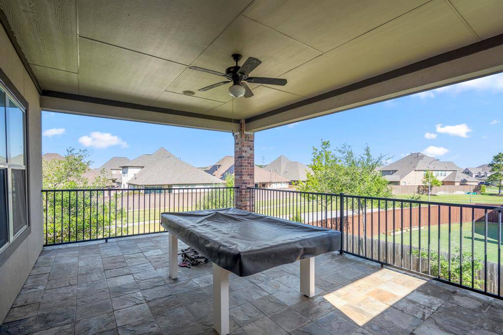 Just off the game room / media area you have a large balcony which is the perfect overflow area, especially when entertaining.