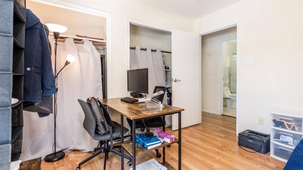 Bedroom #2 with very large closet.