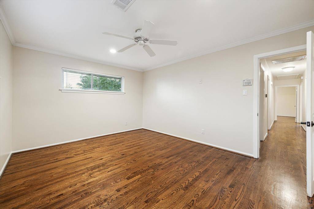 (1) of (3) bedrooms.