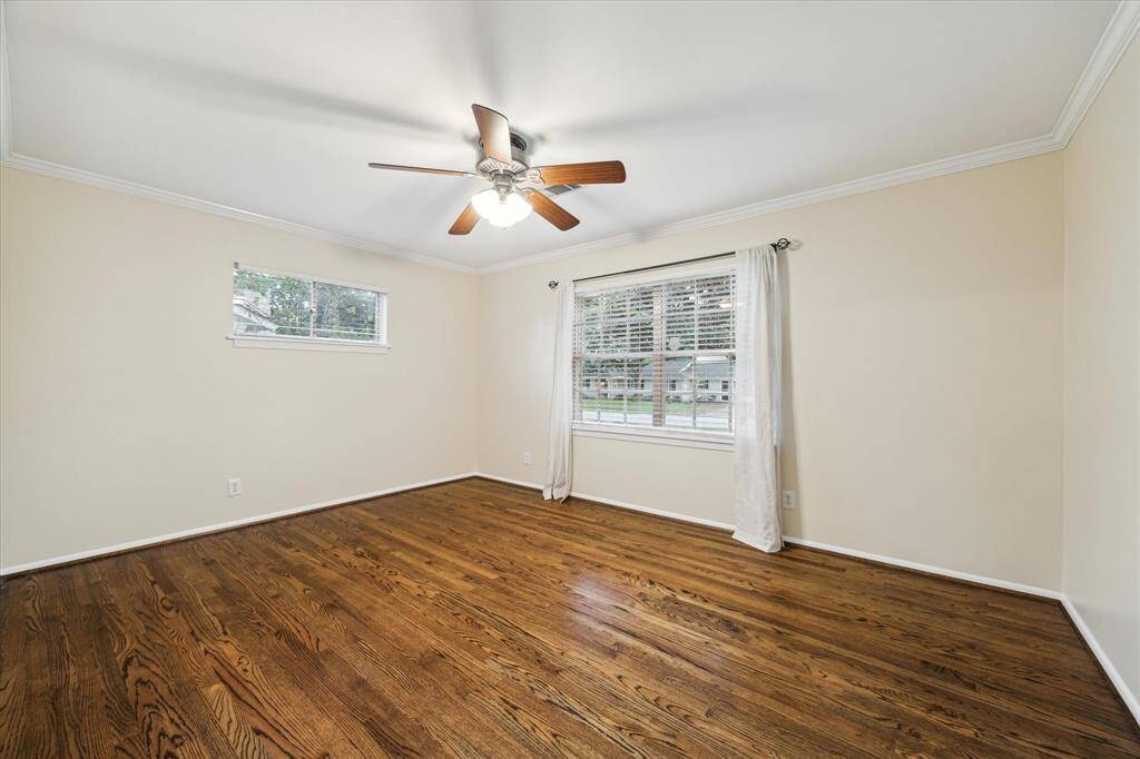 (1) of (3) bedrooms.
