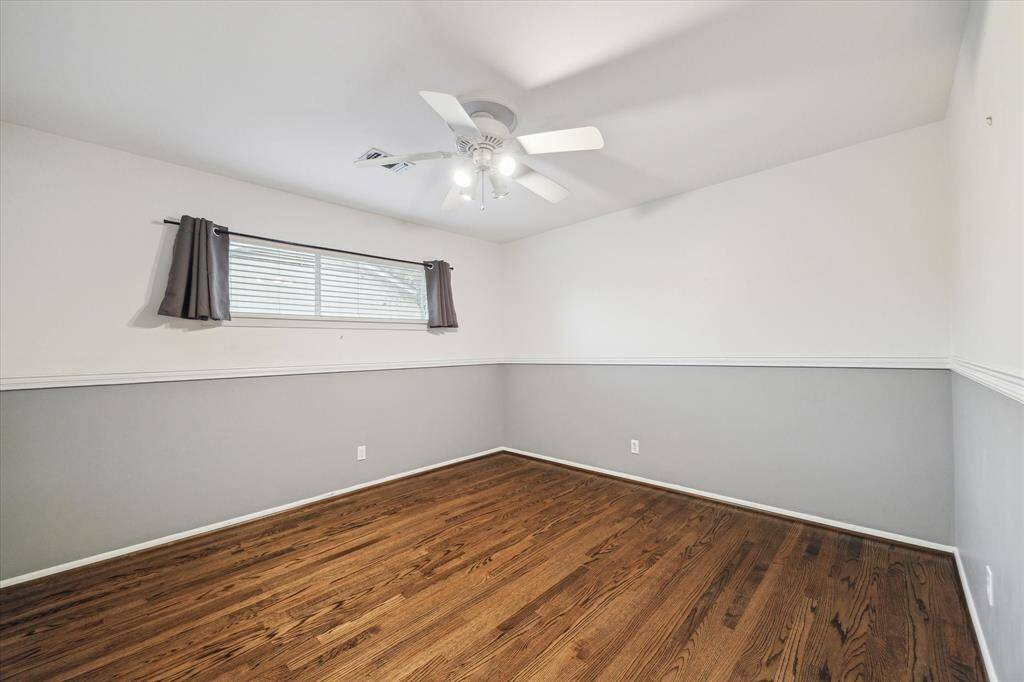 (1) of (3) bedrooms.