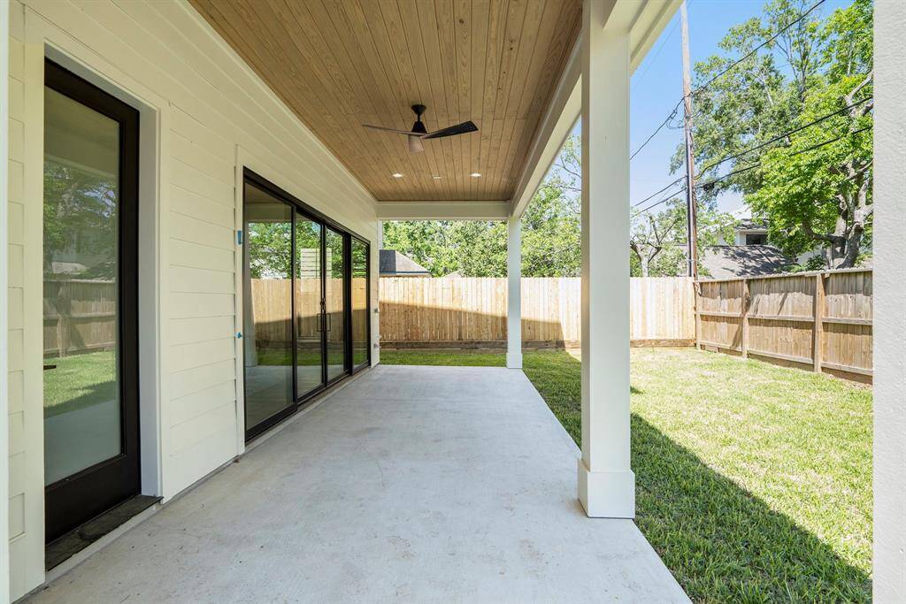 Back porch living.