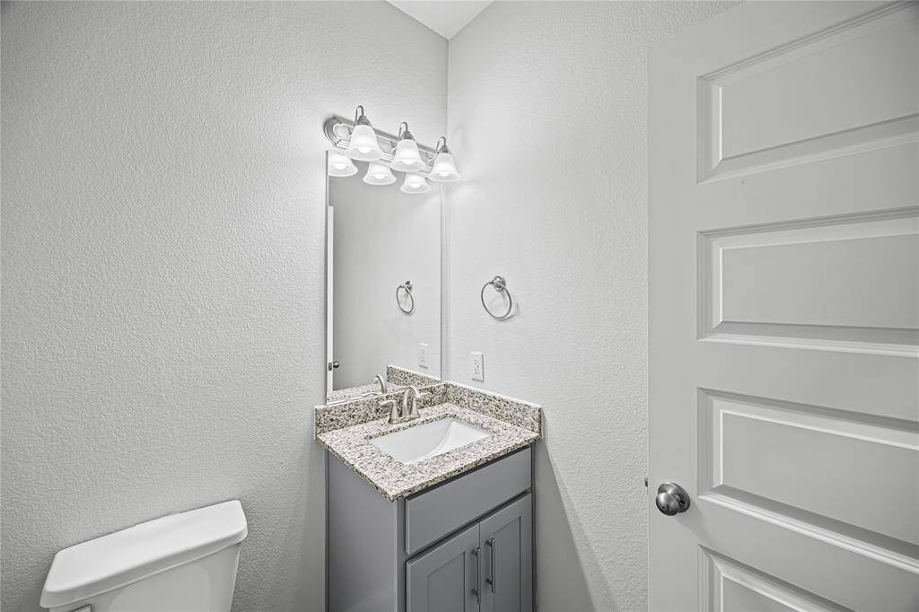 half-bath downstairs