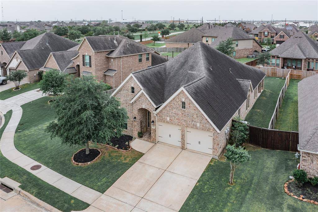 aerial view of your new home