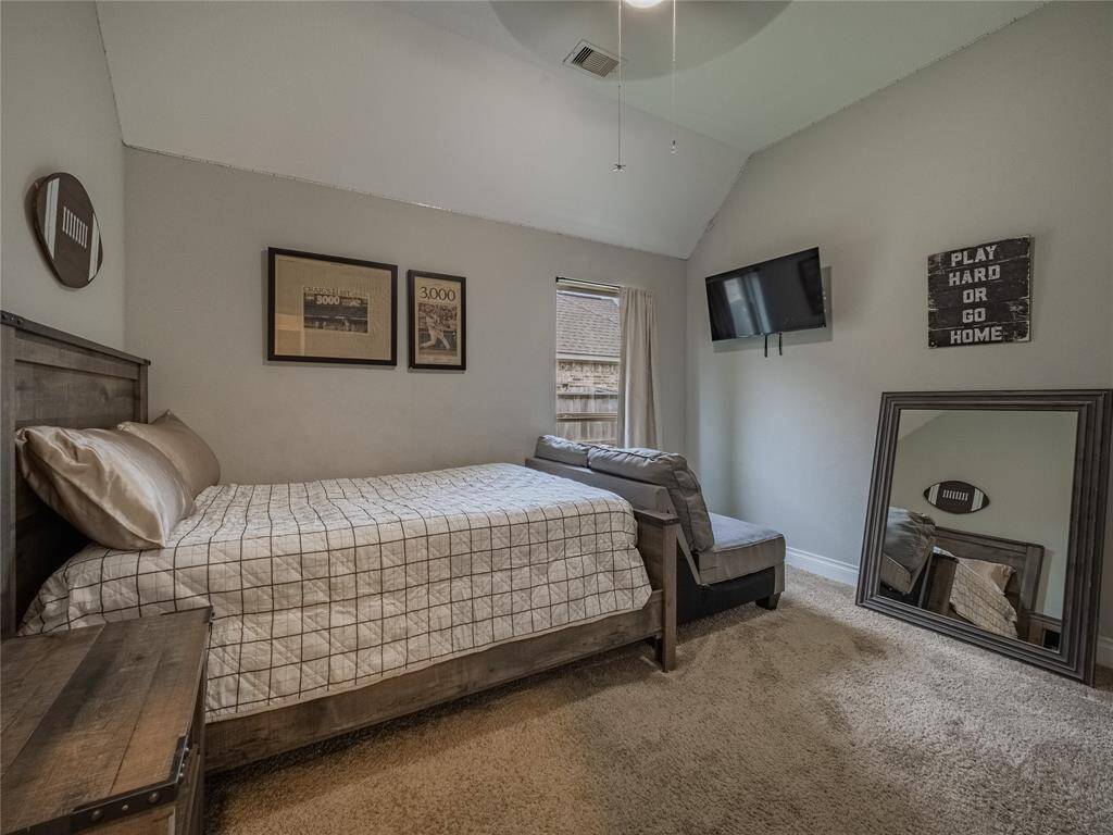 Bedroom 2 has large window, large closet and faces the sideyard