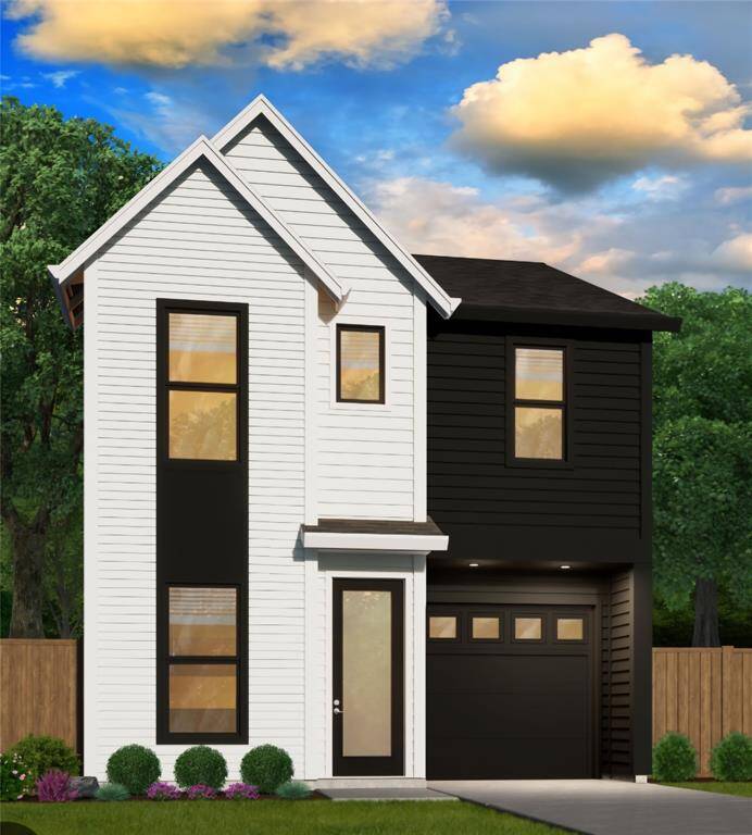 Build 4 single family residential homes such as this and have 4 individual doors to sell.
