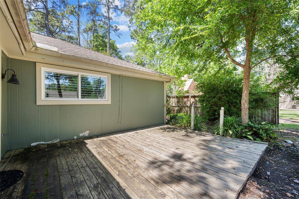 Another view of the lovely patio off the living space.