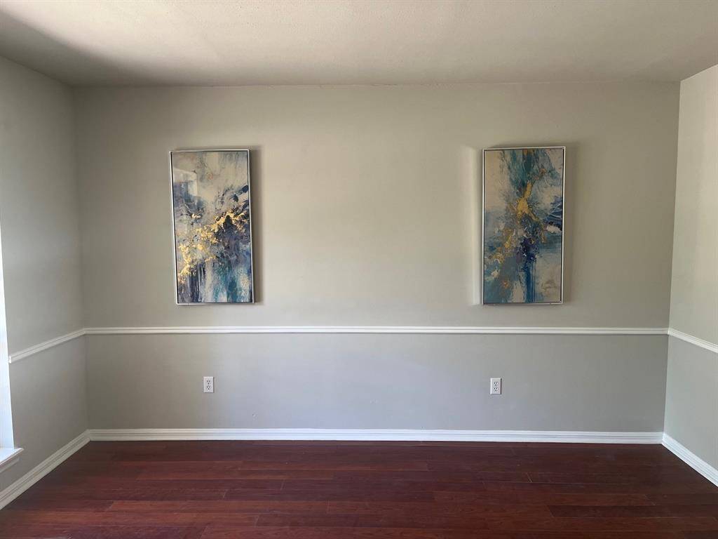 Hallway into formal dining