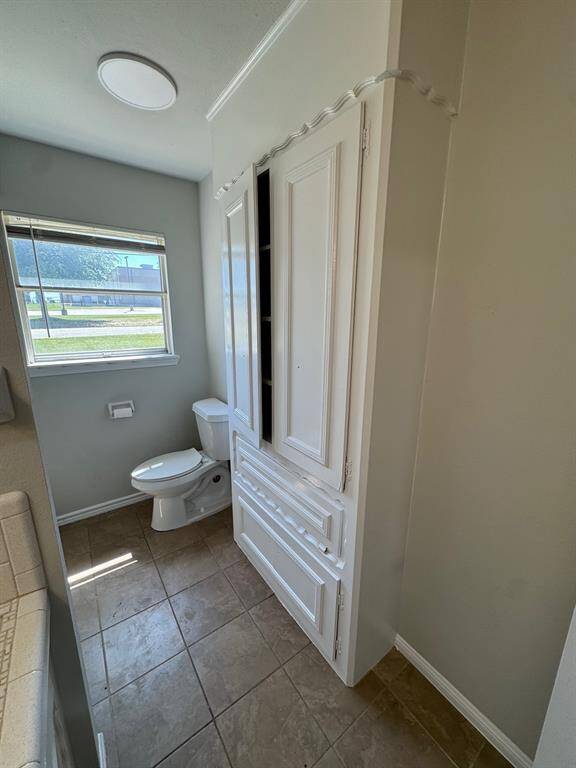 Bathroom with cabinets