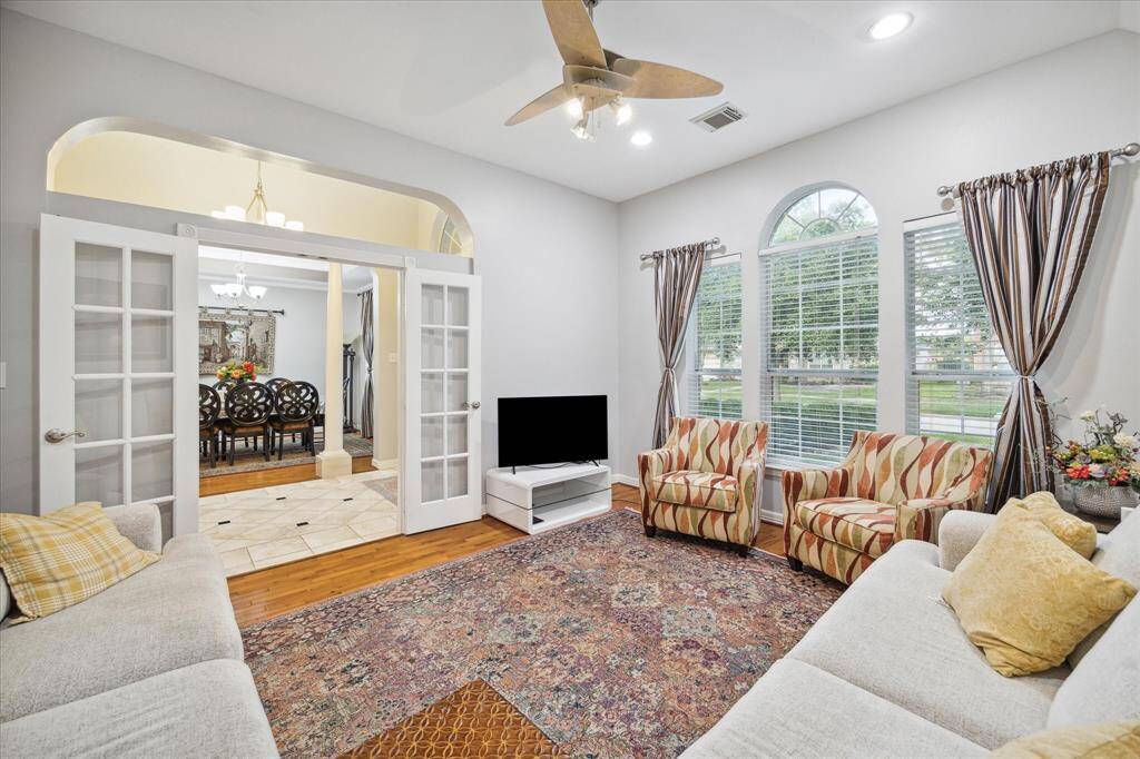 Another view from the formal living room looking to the entryway.