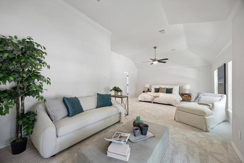 The additional sitting area in the primary suite creates so many options.  How will you customize this space?