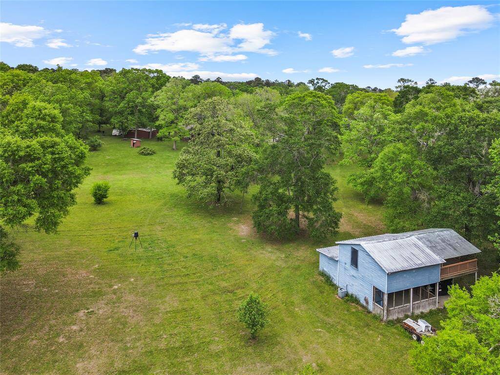 Aerial of bonus house
