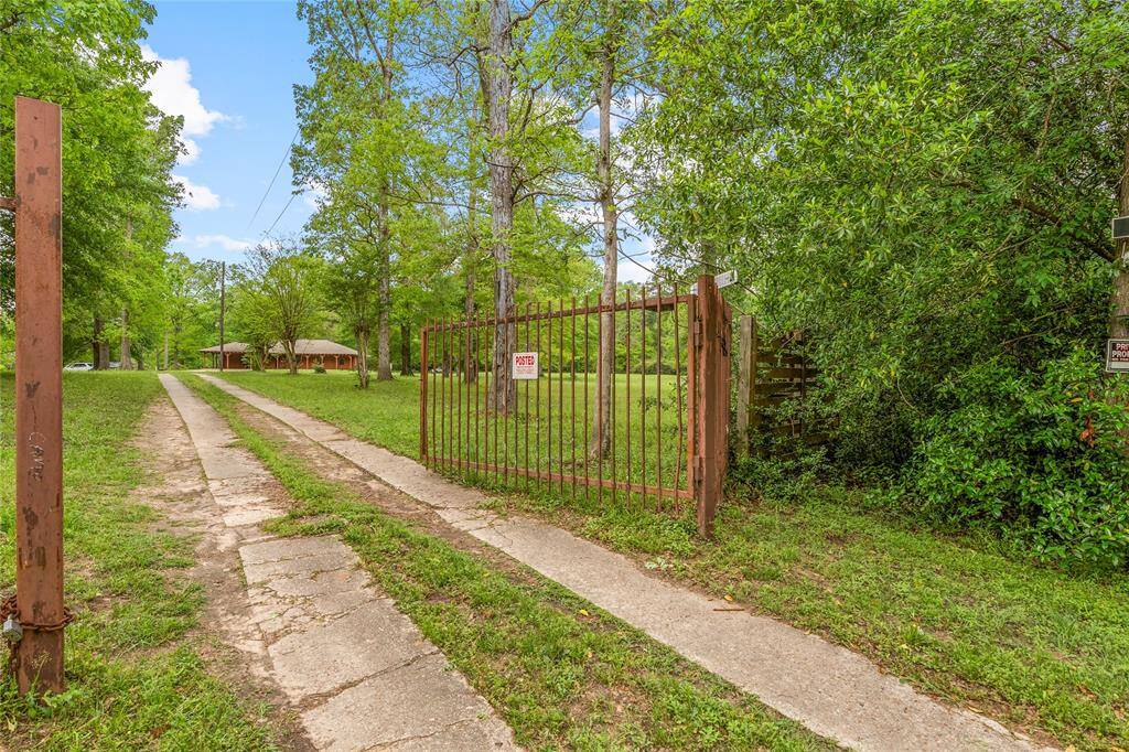 Private entrance gate.