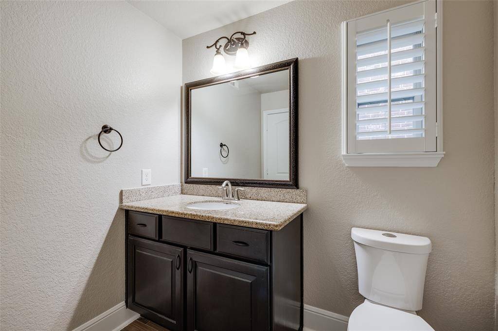Half bath.