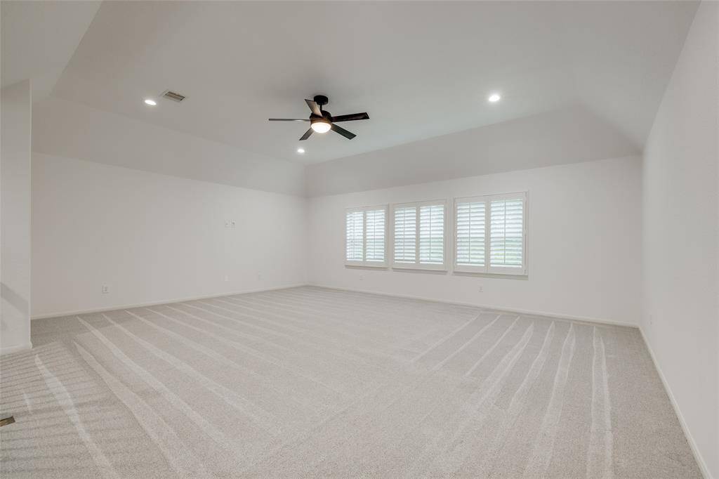 Another view  of the 22X17 game room.