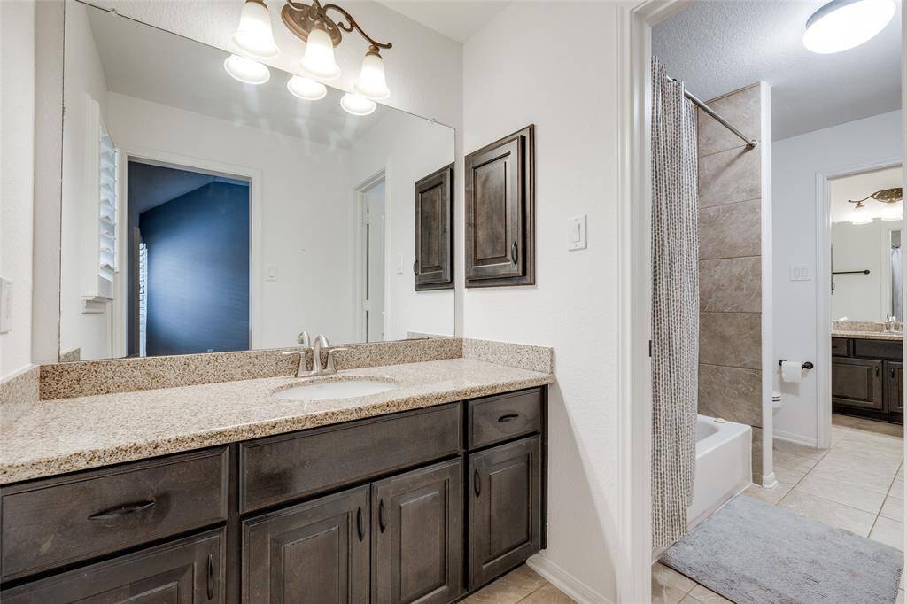 Bedrooms 2&3 have Jack and Jill.Tub/shower toilet area.