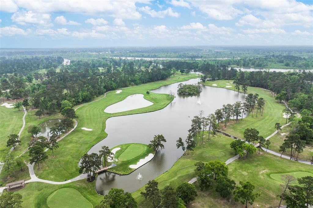 Optional membership golf course.