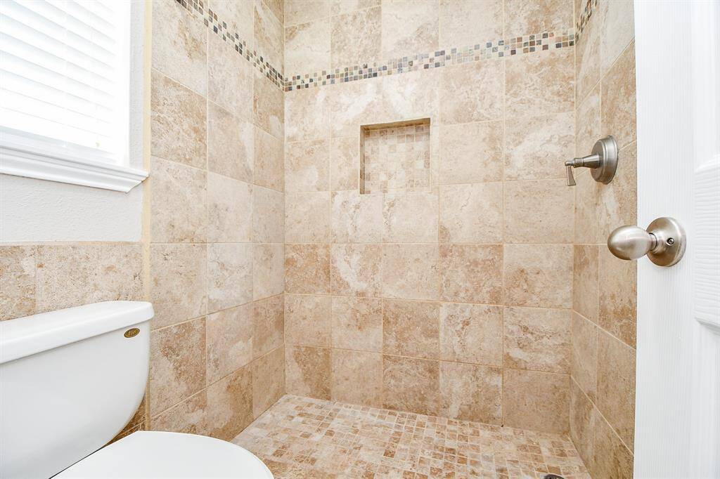 Primary step in shower