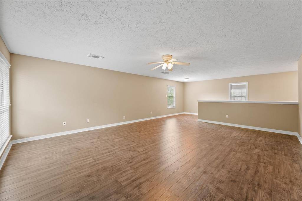 There's room to roam in this massive gameroom.