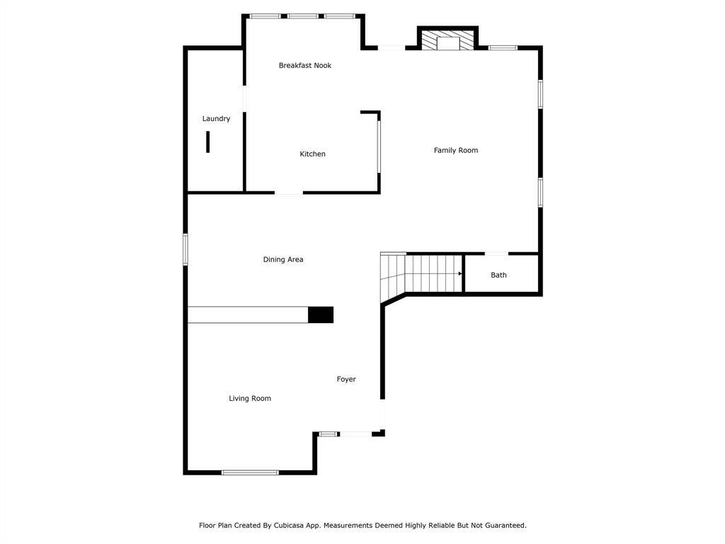 Downstairs Floor Plan