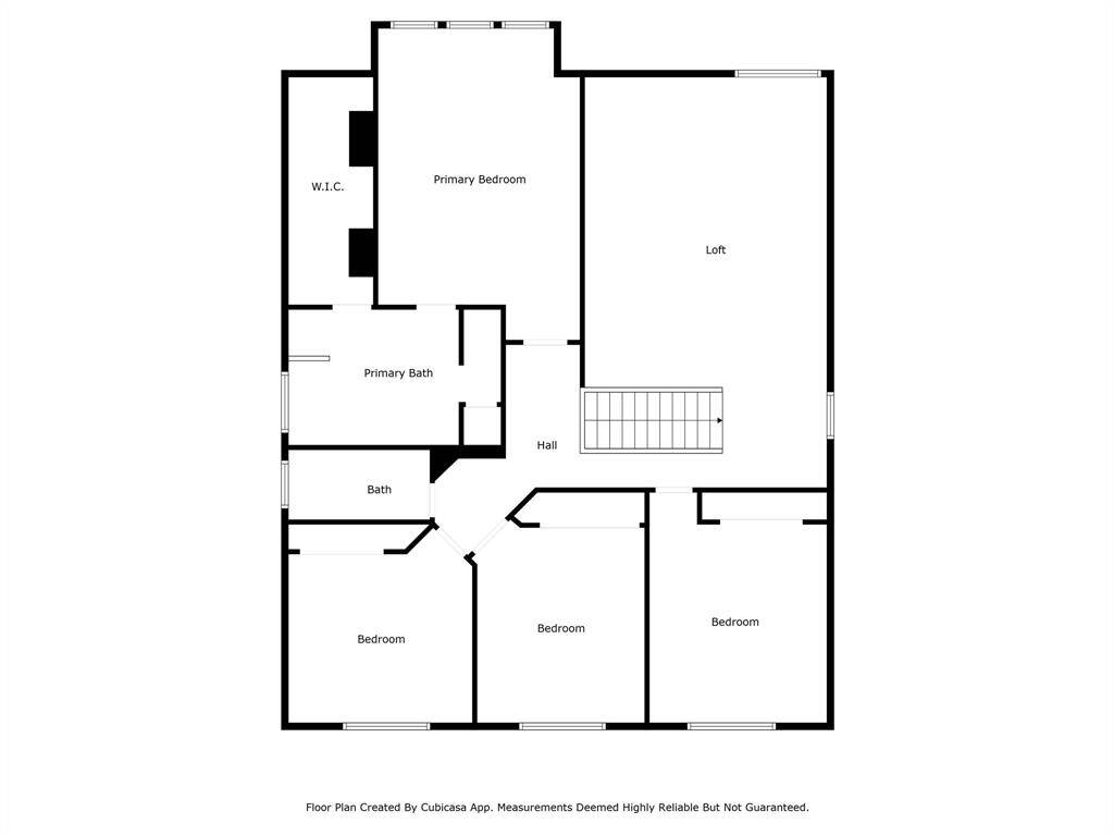 Upstairs Floor Plan