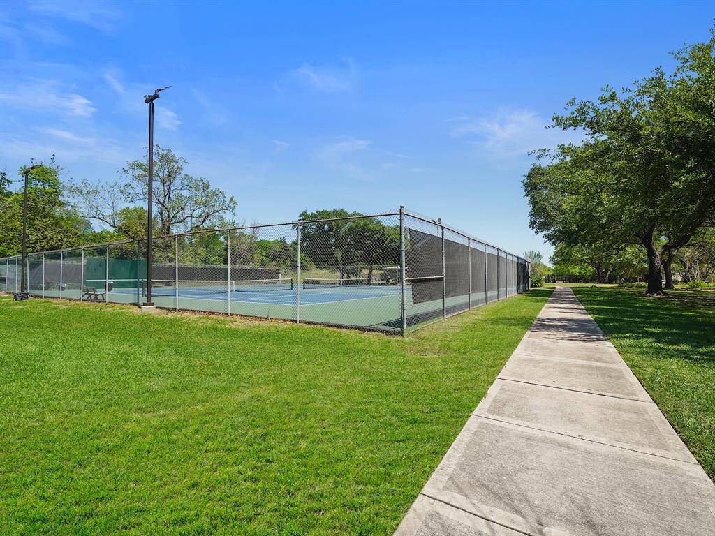 Tennis courts