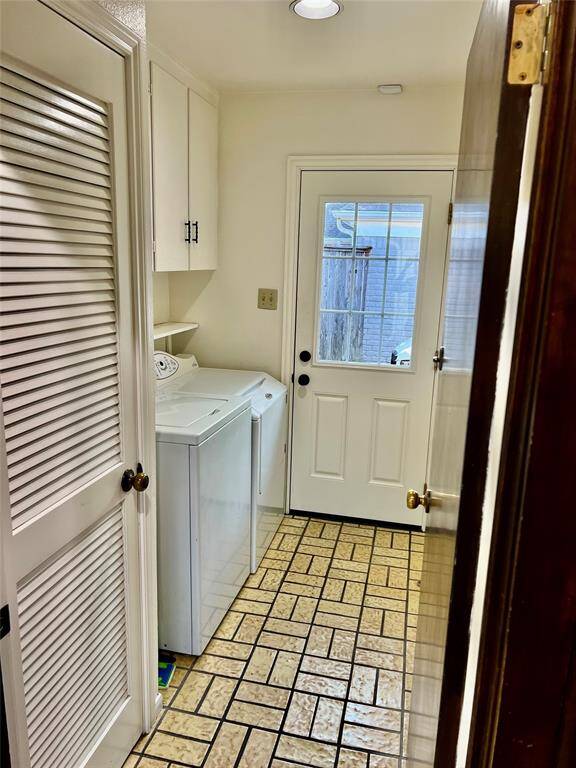 Laundry room on first floor. Washer and dryer stay with home.