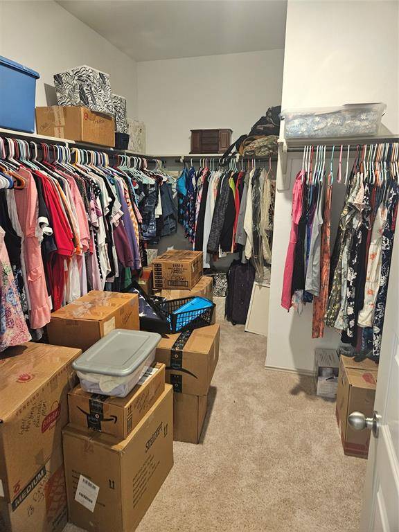 Primary closet