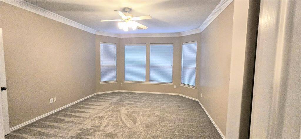 Primary bedroom on the first floor