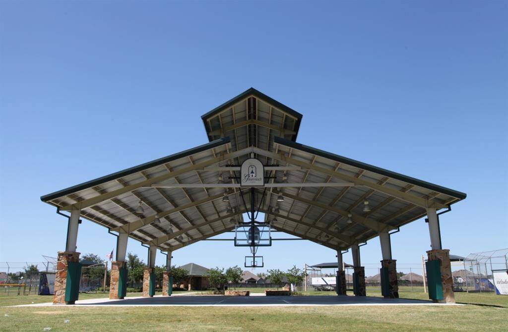 Pavillion features 3 pickelball courts