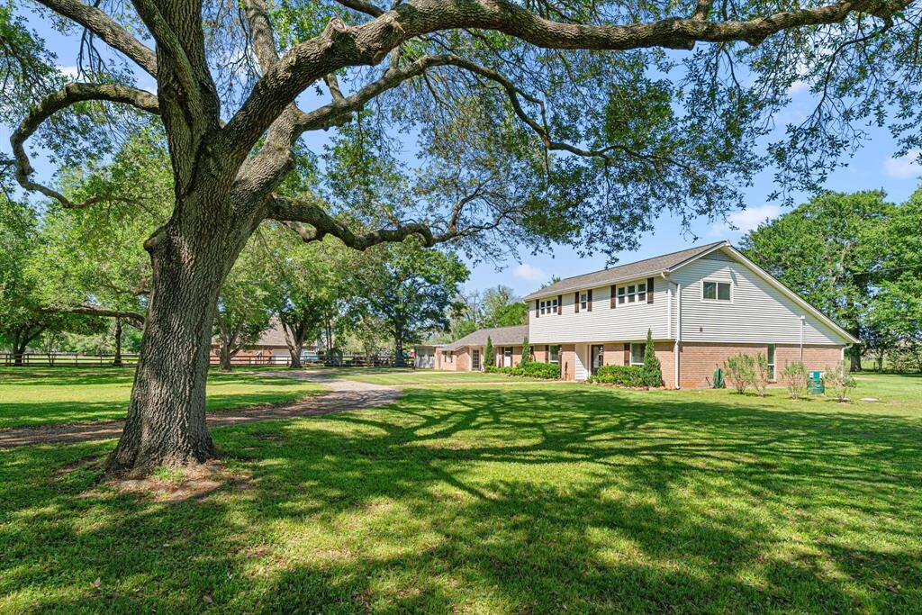 The trees (primarily live oaks) are mature, well manicured and add a great feel to the property.