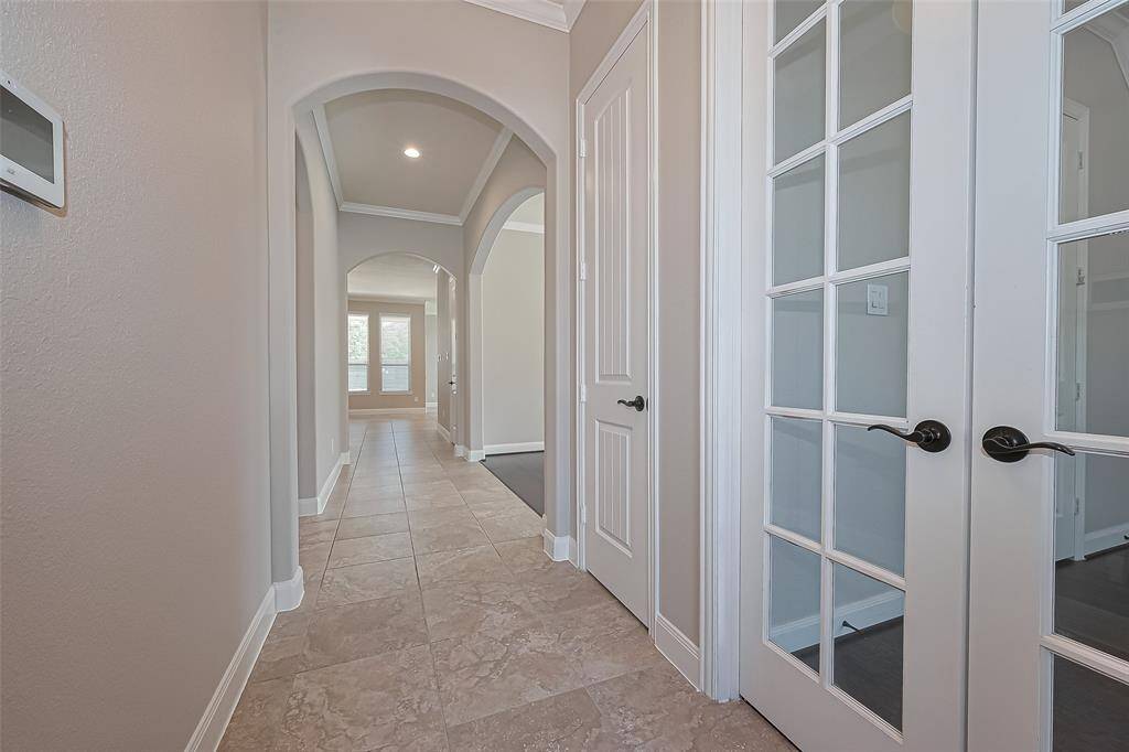 A view of the home from the Entry. The Interior was just painted a nice neutral color and new carpet was installed in the bedrooms, stairs and upstairs.