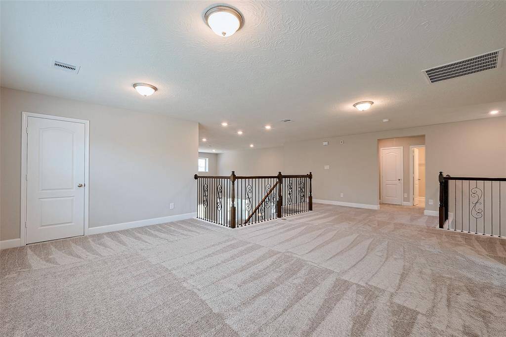 Upstairs game room