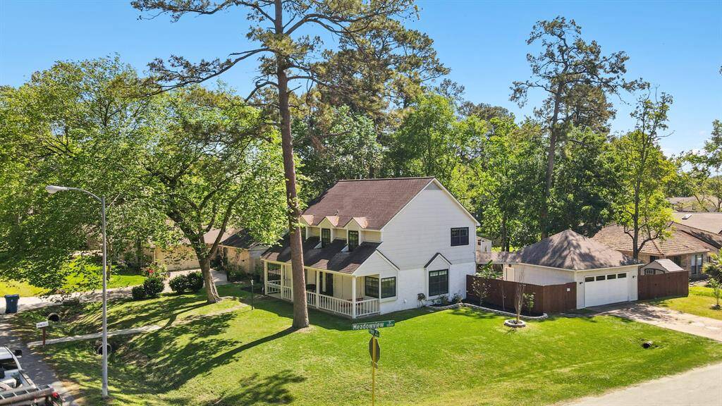 Large corner lot with no side neighbors.