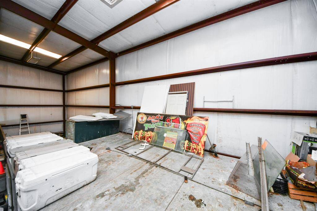 Inside second floor Warehouse