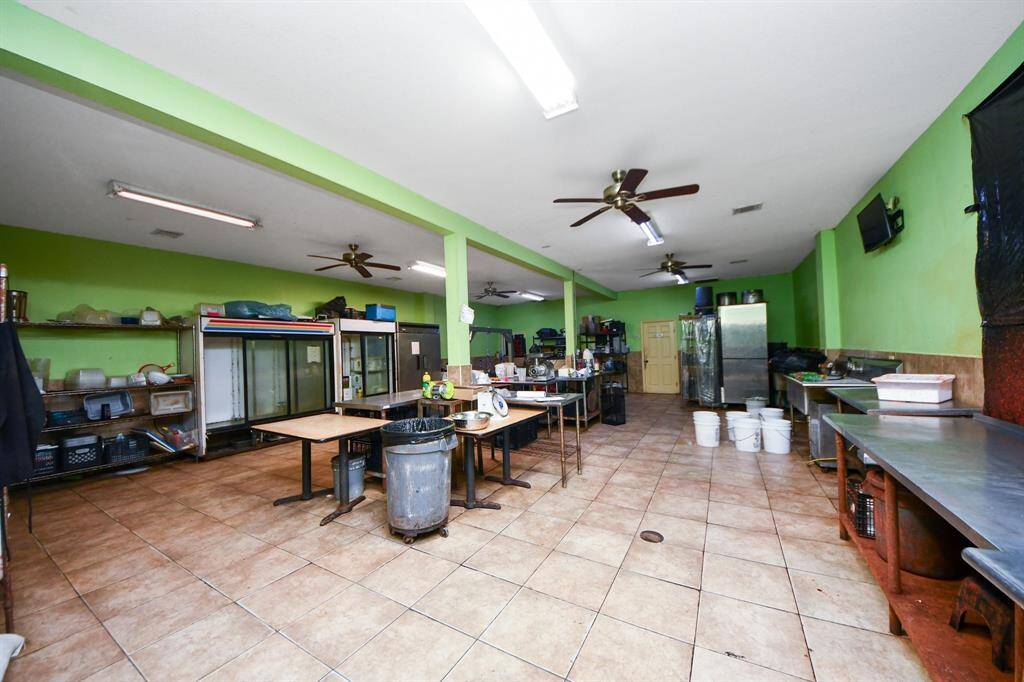 First Floor Food preparation area