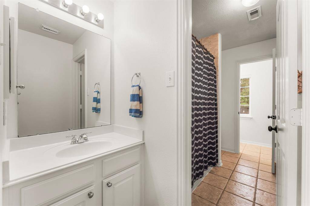 Another view of the Jack-and-Jill bathroom.