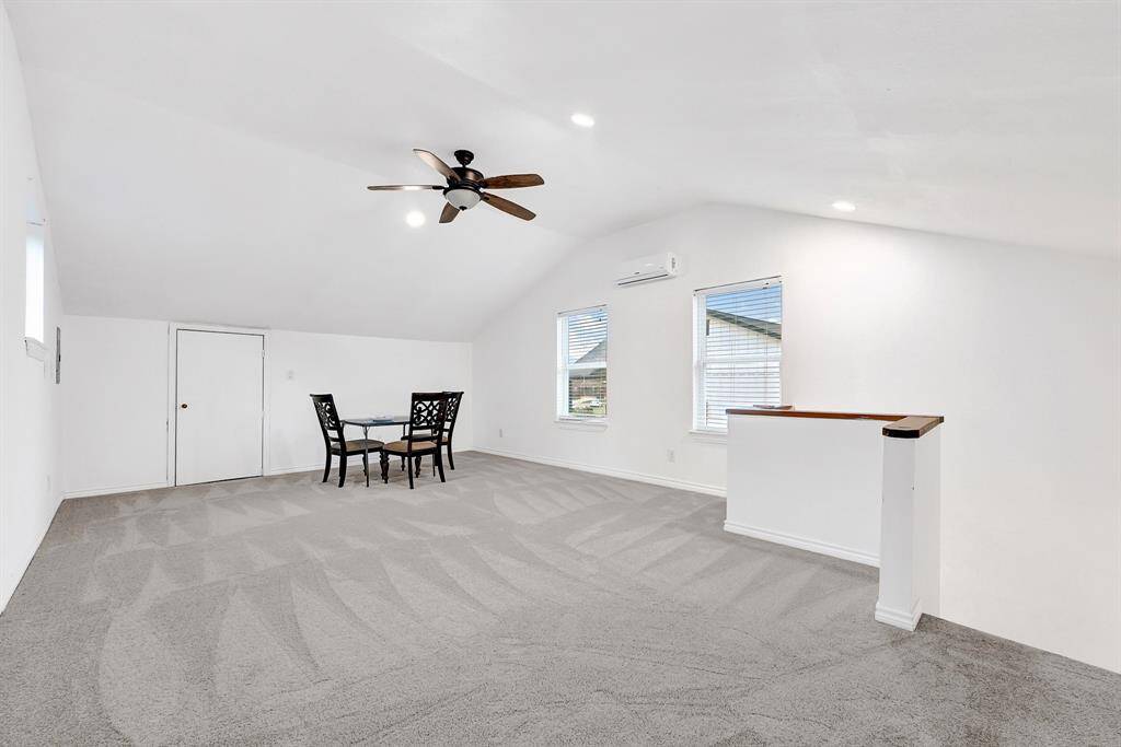 Bedroom over the garage