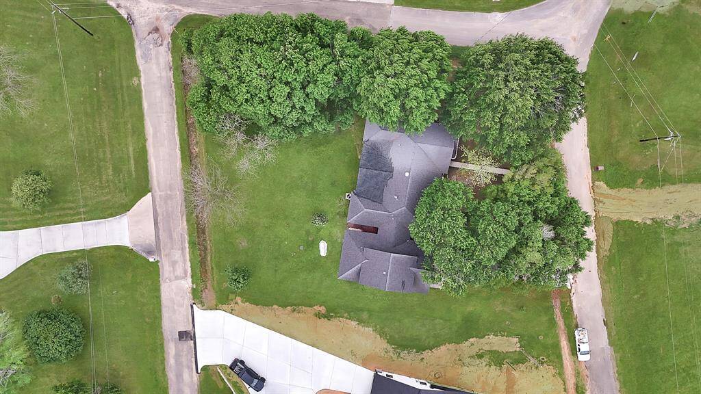 Top view of the property