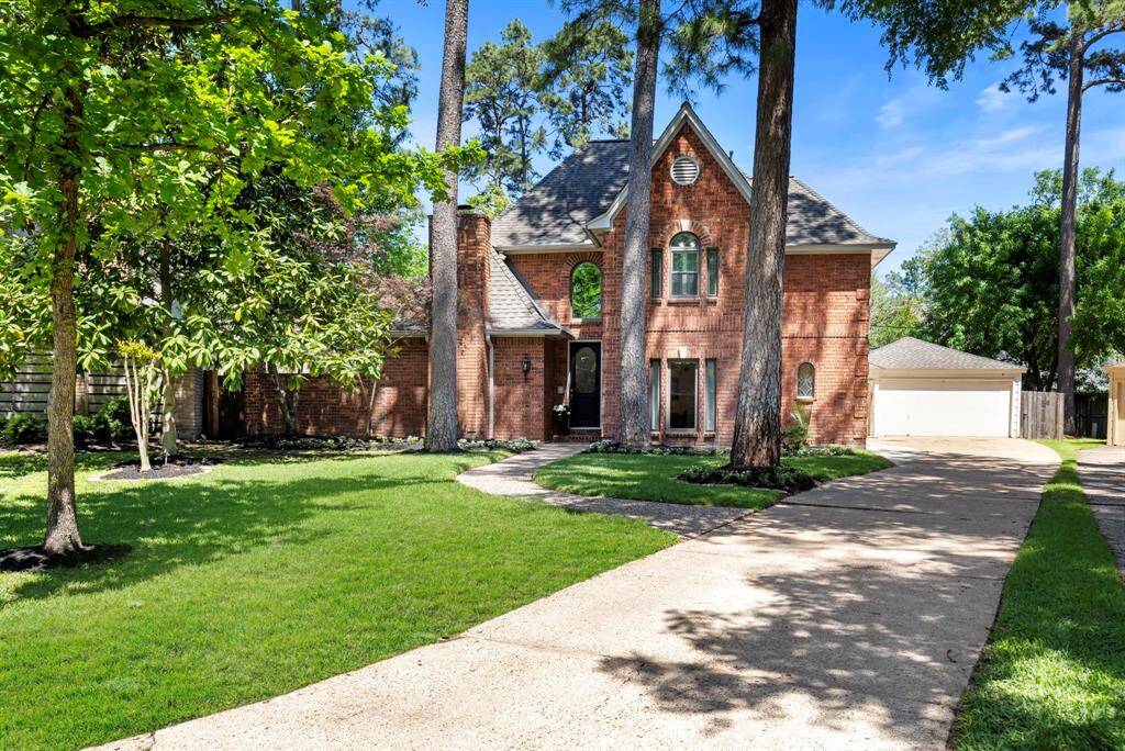 Beautiful French style home in desirable Hunter's Valley! It sits on an expansive 14,000 SF lot!