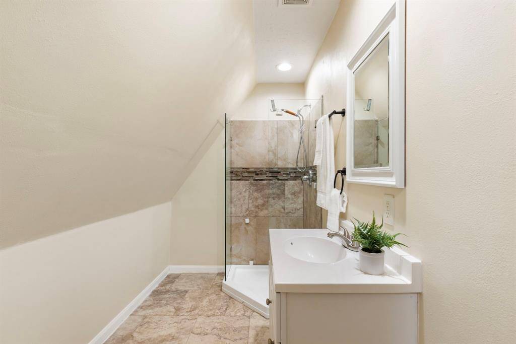Perfect for any need, this flex room includes a full bath with a shower.
